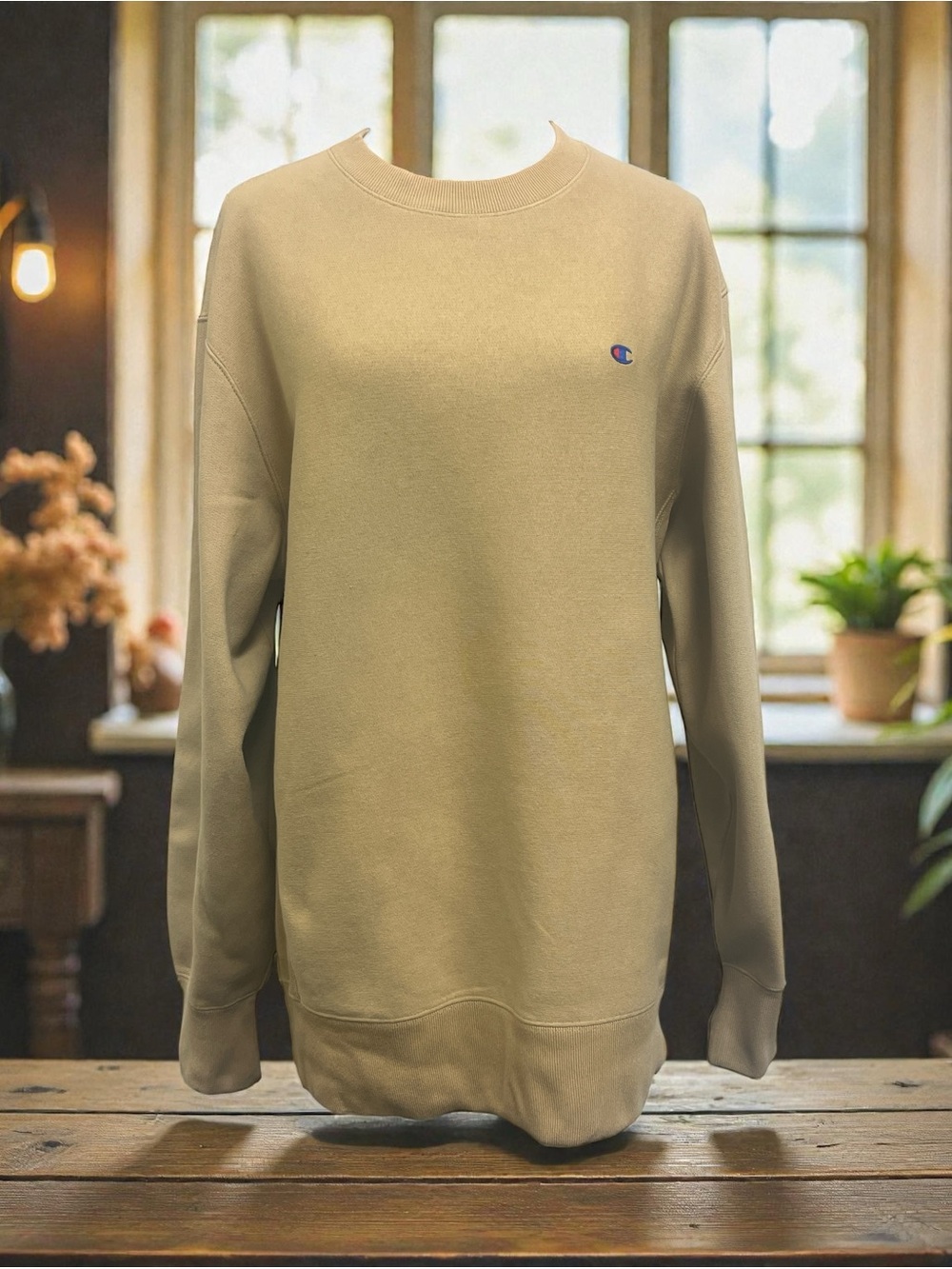 *like new* Champion Crewneck Sweatshirt in Light Beige
